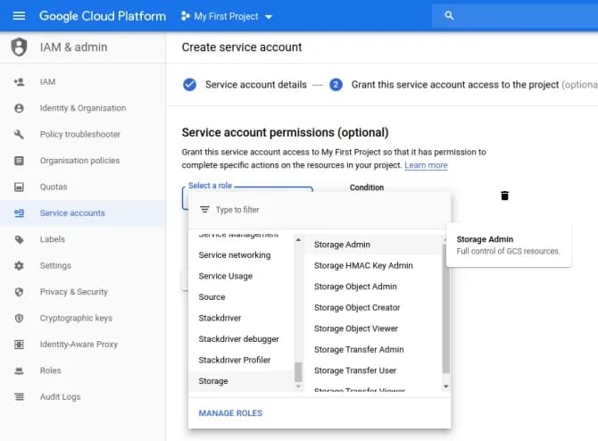 rails-active-storage-google-cloud-storage-service-account-4-permissions